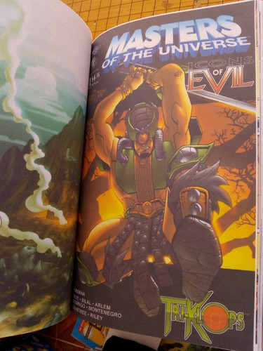 Imagen 4 de 7 de Libro Comic He-man Icons Of Evil Vol 1 Al 4 En Pasta Dura