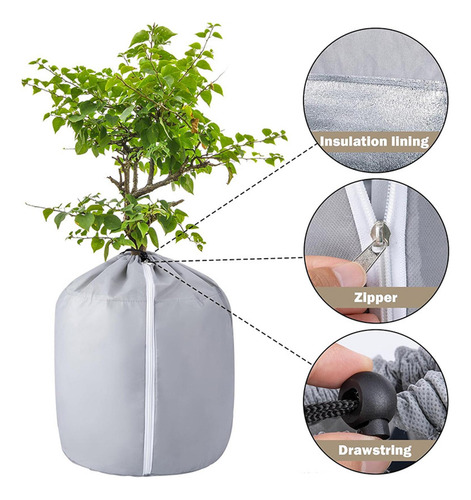 Cubierta Protectora Contra El Frío Para Plantas Cubierta S