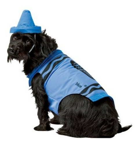 Disfraz Para Mascotas: Crayón Azul