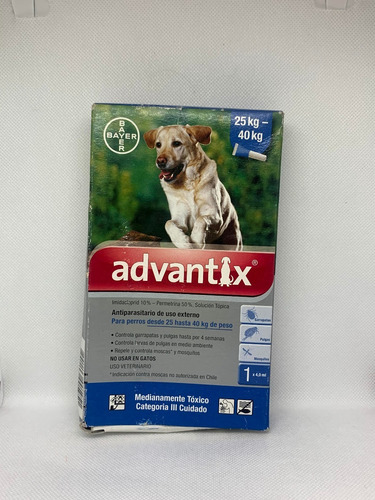 Advantix Pipeta 25-40 Kg