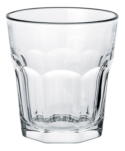 London Juego De 6 Vasos De Vidrio De 210 Ml. Color Transparente