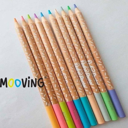Imagen 3 de 11 de Coloring Lápices De Colores Pasteles X10 3011110 Mooving