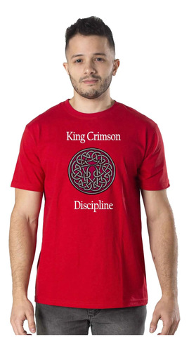 Remeras Hombre King Crimson Discipline |de Hoy No Pasa| 3 V