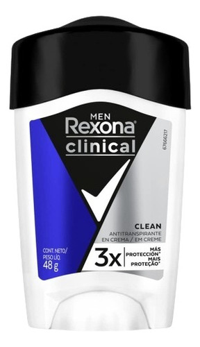 Rexona Clinical Men Desodorante Cre 48 Gr X 6 Uni Envió Grat