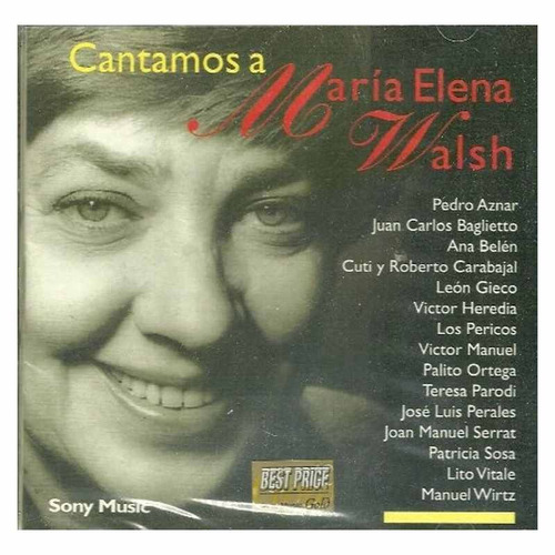 Cantamos A Maria Elena Walsh Varios Interpretes Cd Nuevo