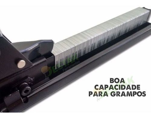 Grampeador Pneumático Pressão 60 A 100psi Uso Profissional