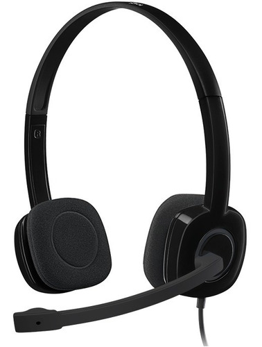 Headset Logitech 981-000587  H151 Estéreo Con Micrófono