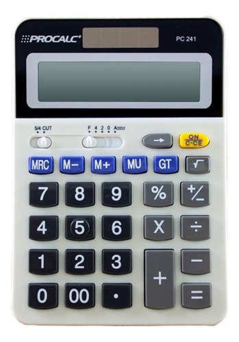 Calculadora De Mesa 12 Digitos- Procalc