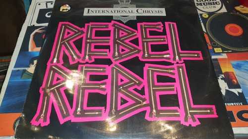 International Chrysis Rebel Rebel Vinilo Maxi Ingles 1994 