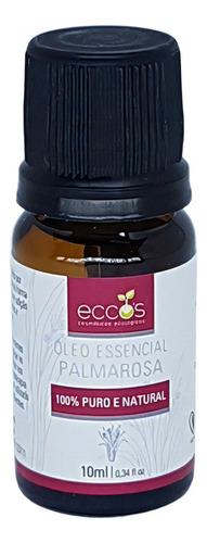 Oleo Essencial Palmarosa 10ml Eccos