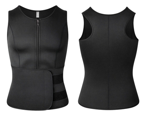 Hombre Sudor Sauna Chaleco Faja Shaper Quemar Grasa