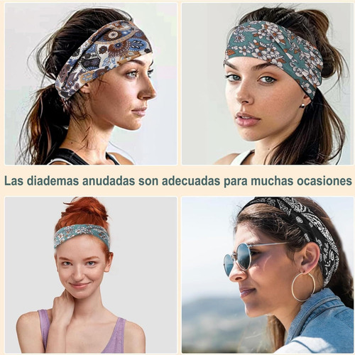 Diademas Deportivas 4 Piezas, Diademas Ejercicio For Mujer