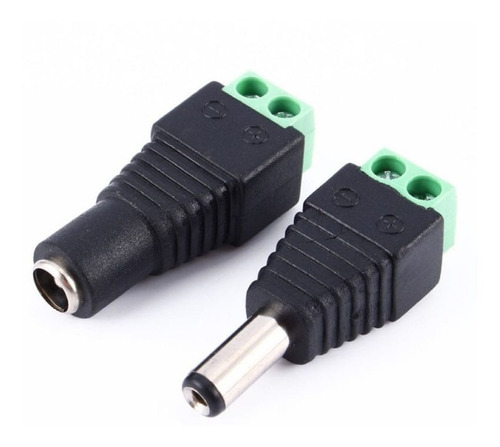 Conector Ficha Plug Macho & Membra Dc Camara Led Par X 10u