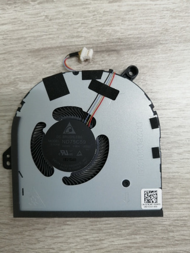 Ventilador Para Xps 15 9500,precision 5550 0djh35,0cn1mt