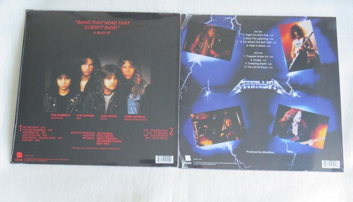 Imagem 6 de 6 de Metallica Kill + Ride Lp Vinil Colorido Walmart Exclusive 12