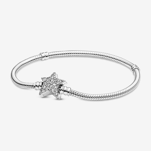 Pulsera Pandora Moments Cierre Estrella Asimétrica Original