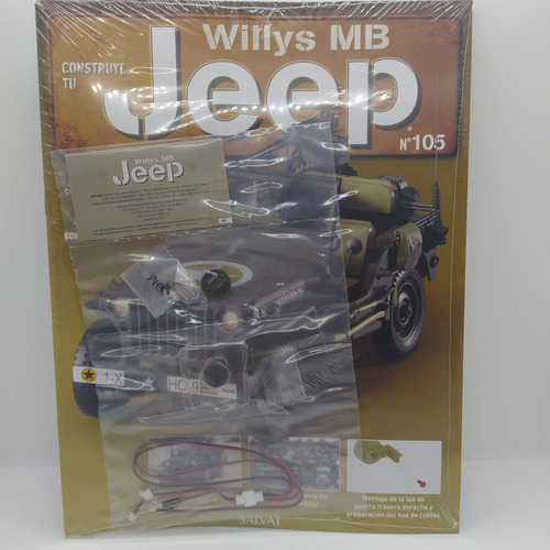 Llm - Jeep Willys Para Armar 1/8 - Salvat - Nro 105