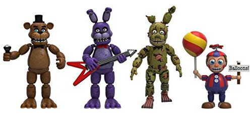 Juguete Coleccionable - Five Nights At Freddy's 4 Figure Pac