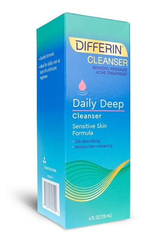 Differin Daily Deep Cleanser 4oz Piel Sensible Acne