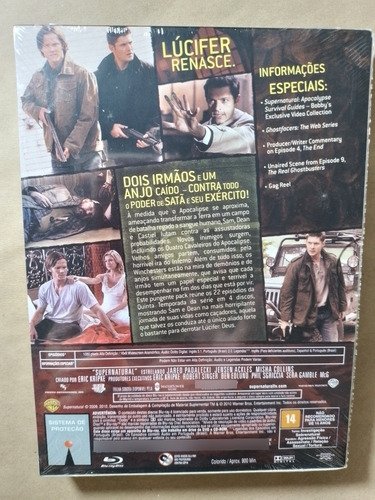 Blu-ray Supernatural 5ª Temporada Completa Lacrado!