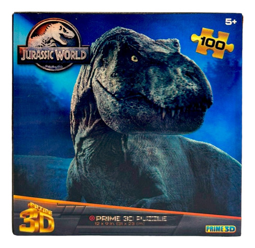 Puzzle Rompecabezas 3d Jurassic World Dinosaurios 100 Piezas