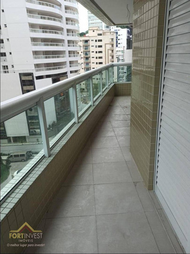 Imagem 3 de 30 de Apartamento Com 2 Dormitórios À Venda, 96 M² Por R$ 540.000,00 - Canto Do Forte - Praia Grande/sp - Ap2610