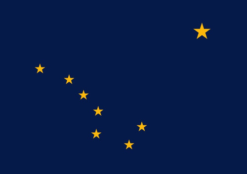 Bandera Americana DE Alaska AZ FLAG Bandera de Alaska 150x90cm EE.UU 90 x 150 cm 