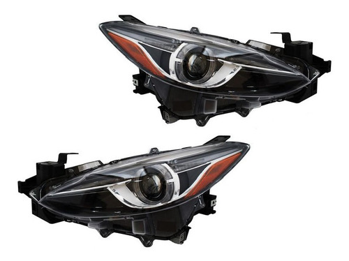 Par De Faros Mazda 3 2014-2015-2016 P/xenon Ty