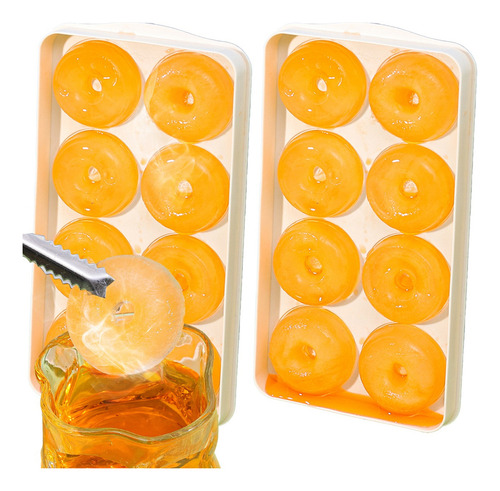 Molde Para Hacer Helados Con Tapa, Rosquillas Y Azúcar Haws