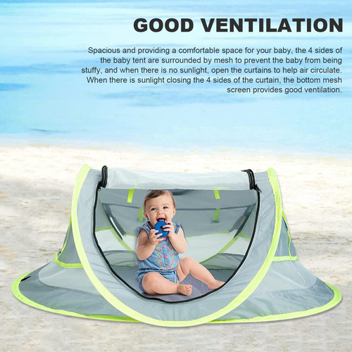 Carpa Playera Para Niños Automática Plegable Pop-up