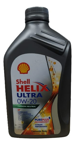 Aceite Helix Ultra 0w20 X 1 Litros Cruz Crono Argo Corolla