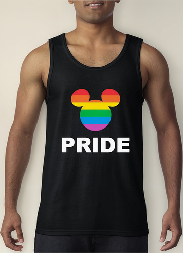 Playera Tanktop Pride Month Orgullo Lgbt Rainbow Mickey