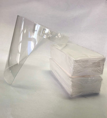 Máscara Pvc Prevención Paq. X 10 Unid. + 2 Paq Toalla Regalo