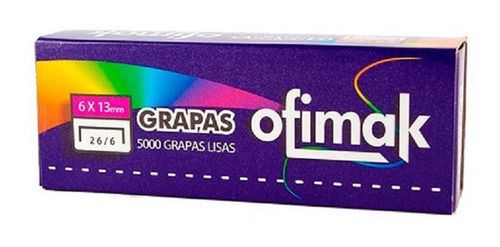 Grapas Lisas Precio X 4 Caja De 5000 Grapas