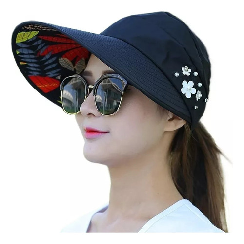 Sombrero Sol Casual Para Mujer, 2 Unidades, Moda Viaje