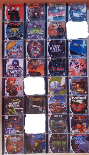 Lote De 28 Juegos De Sega Dreamcast + Cd Boot (Usado)