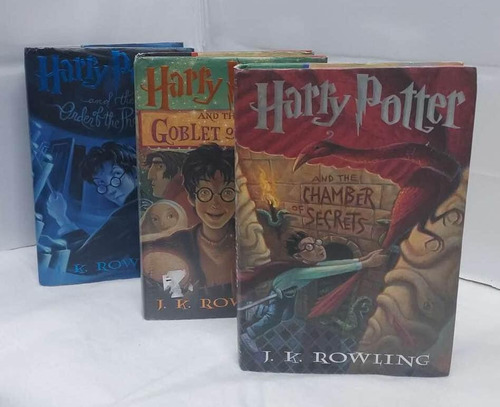 Lote 4x Libros Harry Potter En Ingles Animales Fantasticos