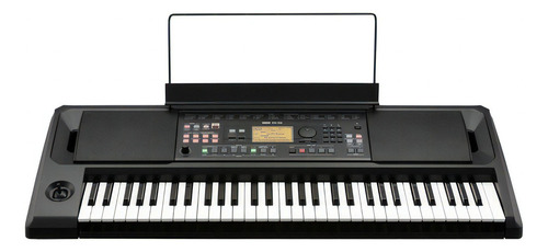 Teclado Korg Ek-50 Entertainer, teclado preto sensível de 61 teclas