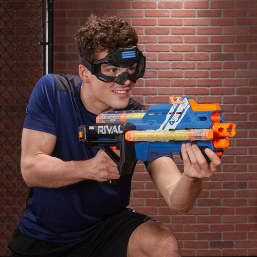 Lanzador Hypnos Xix-1200 Nerf Rival Color Azul