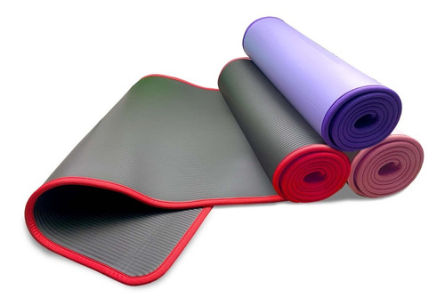 Mat Yoga Colchoneta Ejercicio Antideslizante 10mm 183x61 Pro