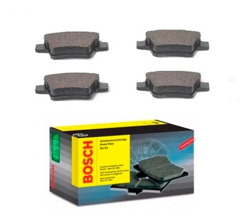 Jgo Pastillas Freno Traseras Bosch Citroen C4 Lounge 1.6 Thp