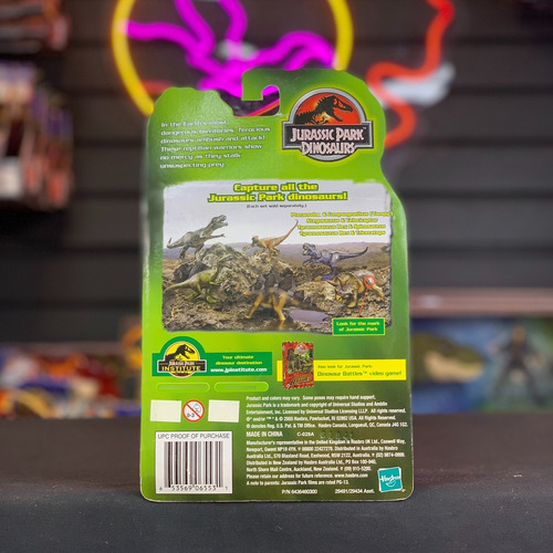 Jurassic Park Dinosaurs Pteranodon/ Compy Hasbro 2005 B (Usado)