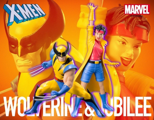 Imagem 1 de 5 de Wolverine E Jubilee X-men 92: Two Pack Artfx Kotobukiya