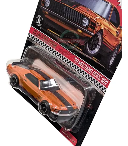 Hot Wheels Rlc 70 Mustang Boss 302 Red Line Club Lacrada