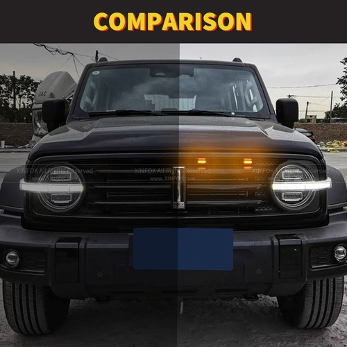 Kit Universal De Luces Led Para Parrilla Automotriz