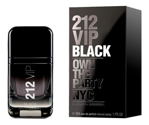 212 Vip Black Edp Men 50 Ml