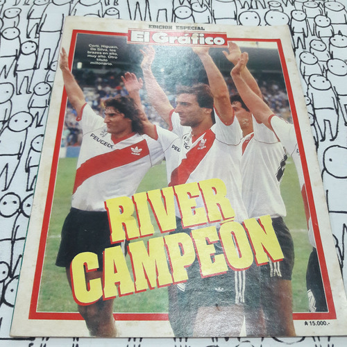 River Campeon 89/90 - El Grafico Edicion Especial