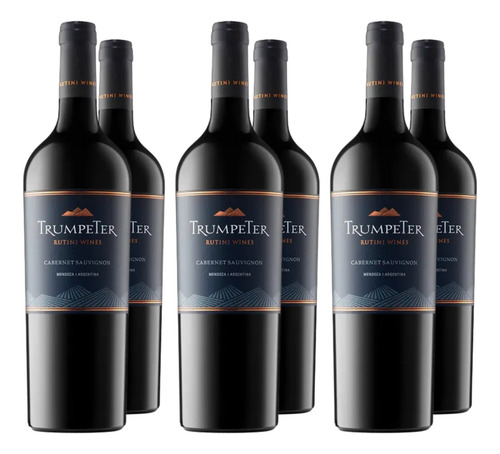 Vino Tinto Trumpeter Clasico Cabernet Sauvignon Pack X 6