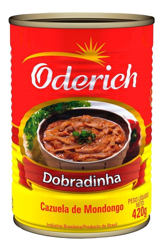 Dobradinha Oderich Enlatada 420g - Cx 4 Unid