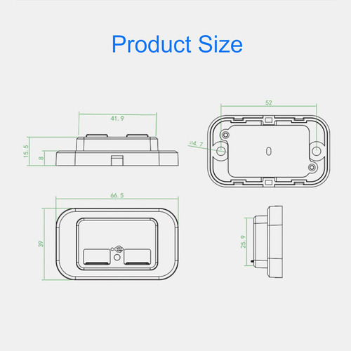 Enchufe De Cargador Rápido Para Coche Pd C Qc3.0 Puerto Usb